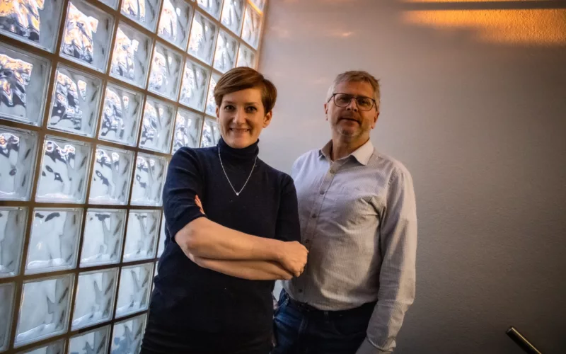 Veslemøy Østrem og Øyvind Eggen Foto Kaya Sandegren Altinget